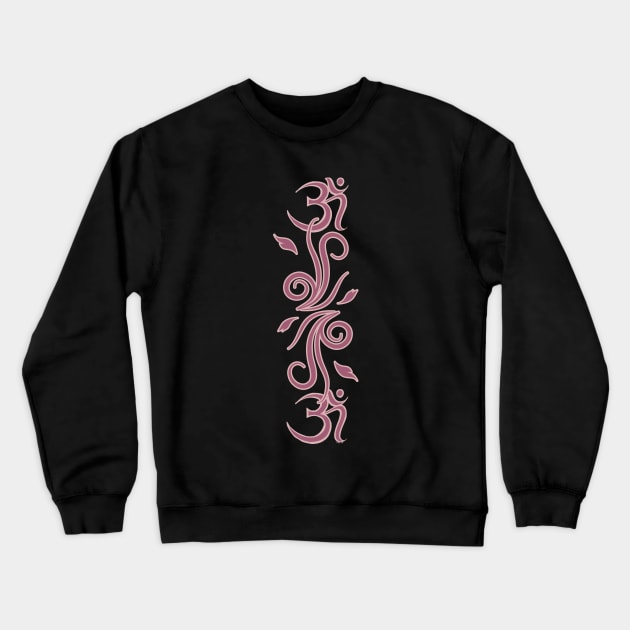 Flowering Om Crewneck Sweatshirt by jrotem